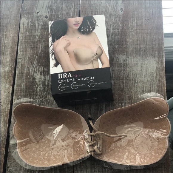 Nude adhesive bra, NEW - Picture 2 of 2